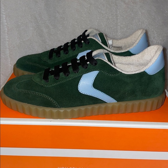 NWT VOILE BLANCE Ines Sneakers in Fir Green - Picture 13 of 15